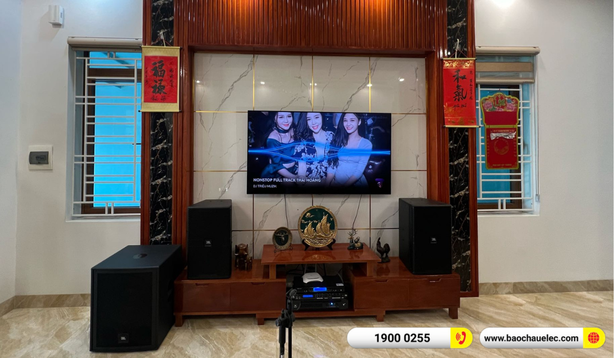 Lắp đặt dàn karaoke JBL hơn 92tr cho anh Thắng tại Hải Phòng