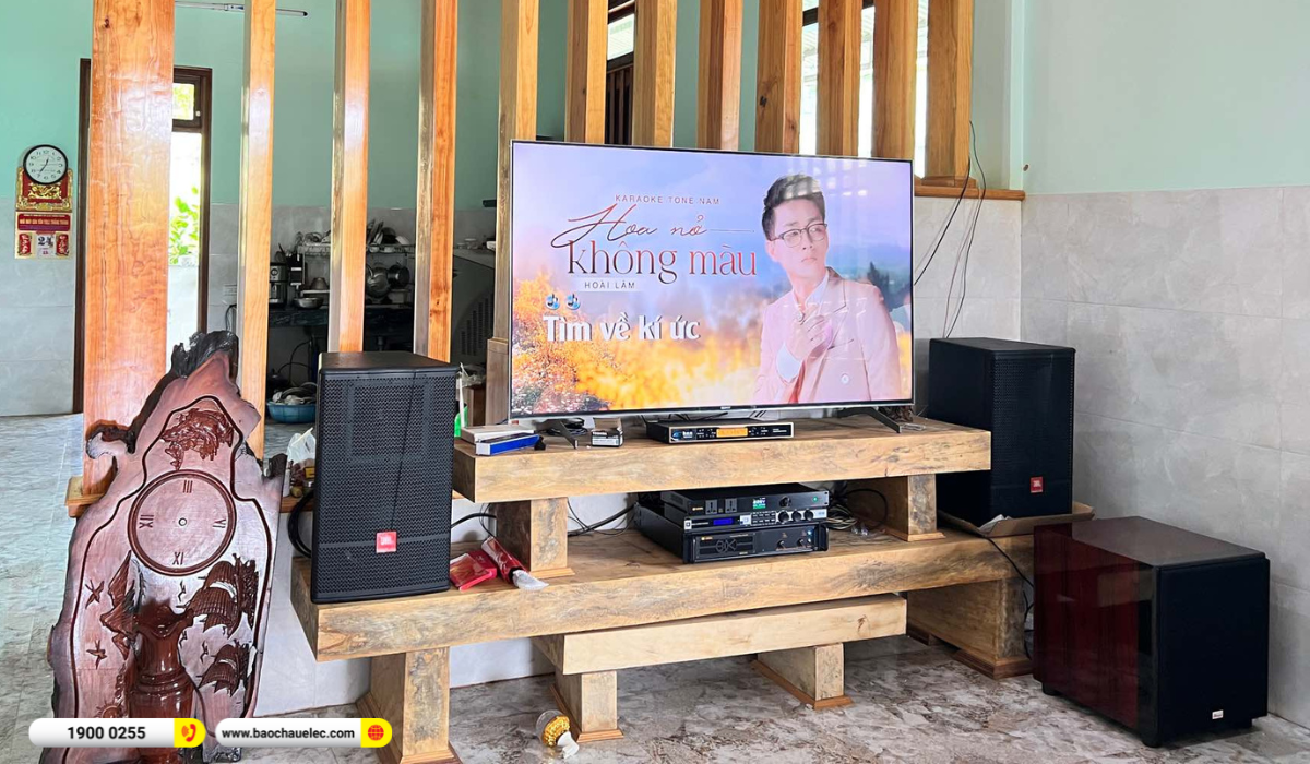 Lắp đặt dàn karaoke JBL hơn 61tr cho anh Thao tại Đắk Lắk