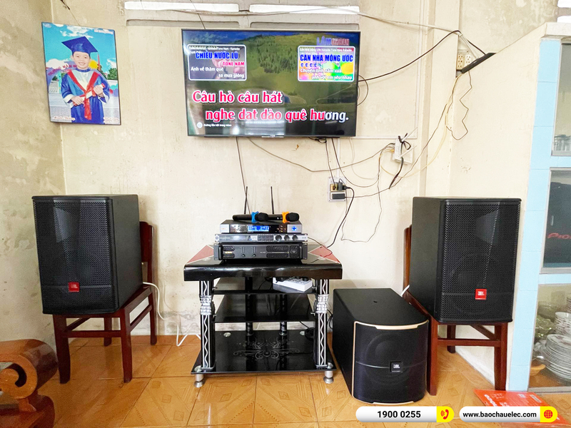 Lắp đặt dàn karaoke JBL hơn 58tr cho anh Thông ở Đồng Tháp
