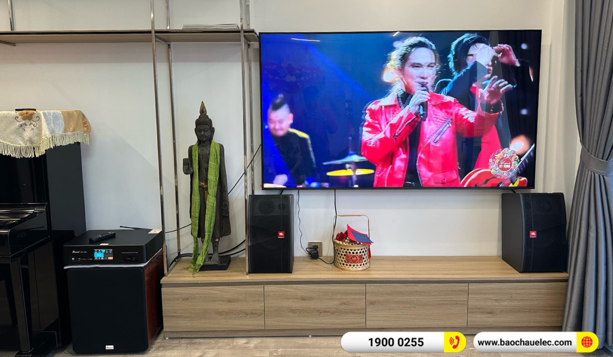 Lắp đặt dàn karaoke JBL hơn 24tr cho anh Tùng tại Hà Nội