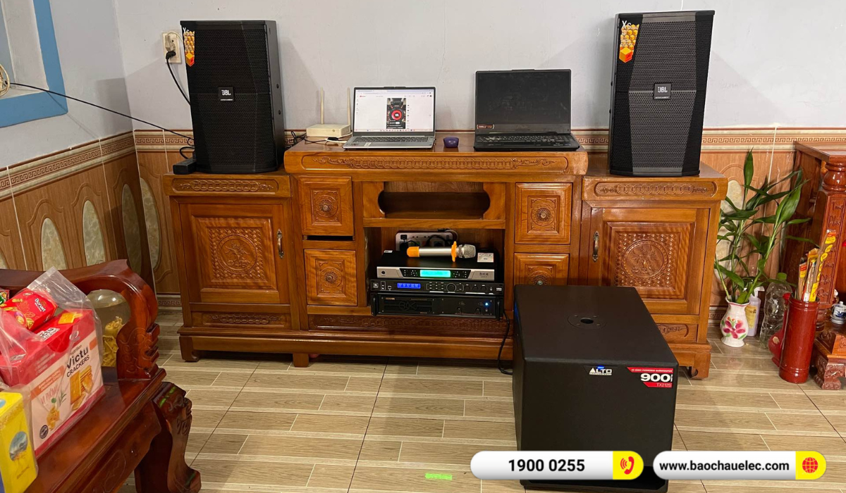 Lắp đặt dàn karaoke JBL hơn 55tr cho anh Vũ tại Bình Dương