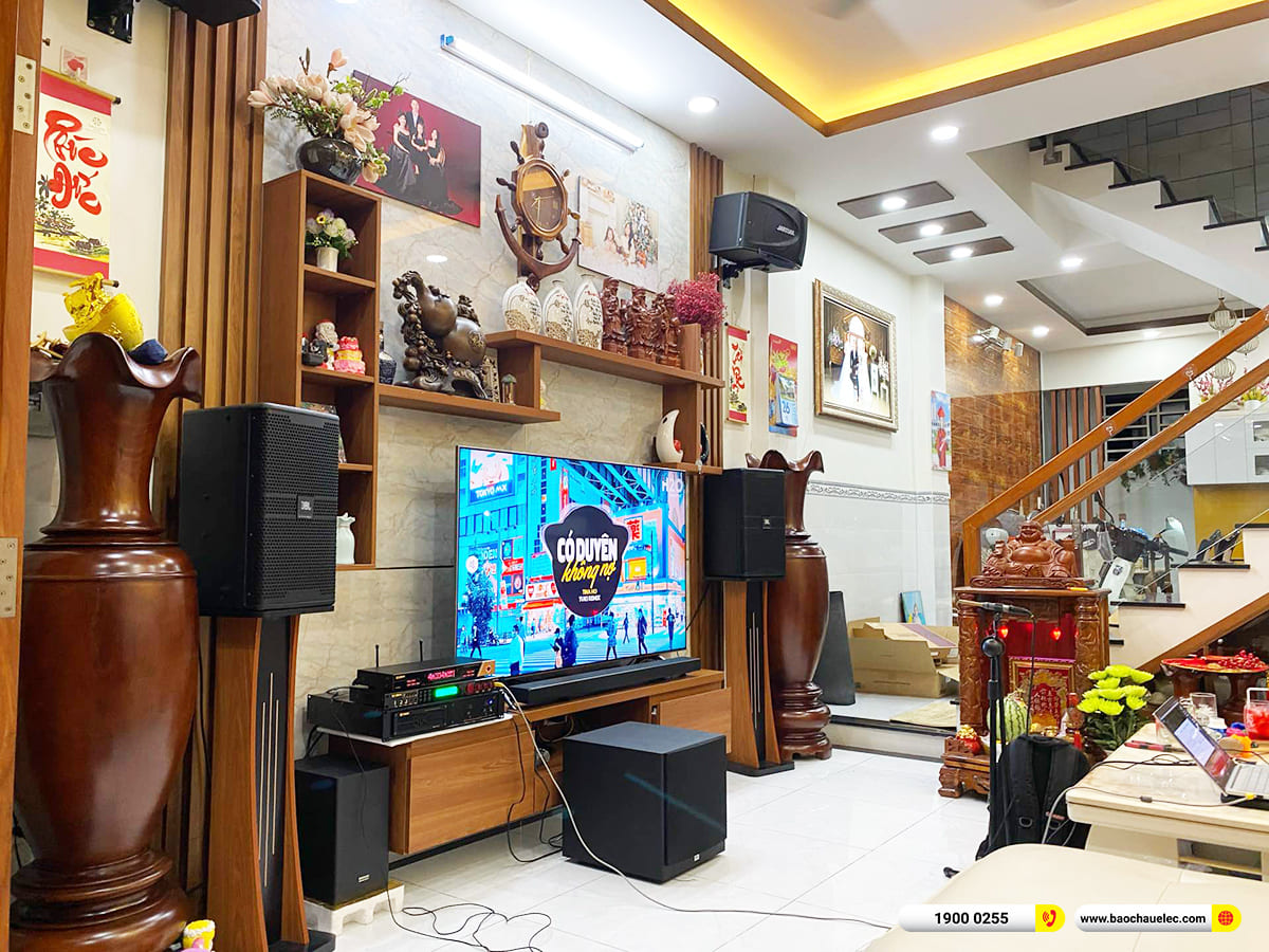 Lắp đặt dàn karaoke JBL hơn 58tr cho chị Cẩm ở TPHCM