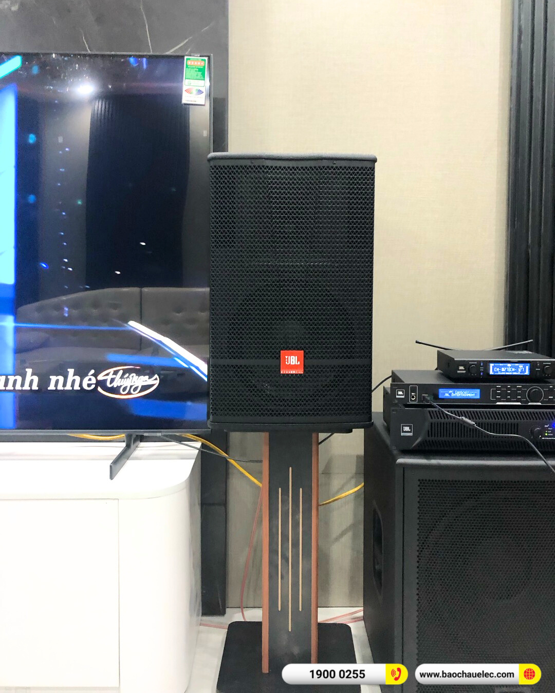 Lắp đặt dàn karaoke JBL hơn 83tr cho chị Lan Anh tại Hà Nội