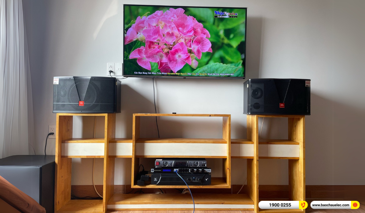 Lắp đặt dàn karaoke JBL hơn 45tr cho chị Mai tại TP HCM