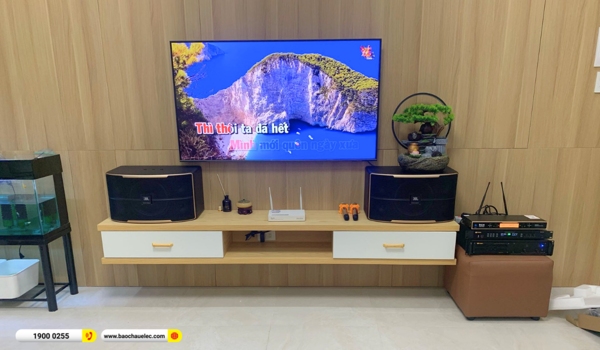 Lắp đặt dàn karaoke JBL hơn 30tr cho chị Nga tại Đà Nẵng