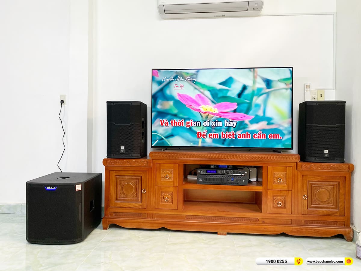 Lắp đặt dàn karaoke JBL gần 86tr cho chị Ngọc ở TPHCM