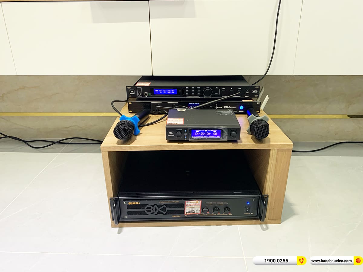 Lắp đặt dàn karaoke JBL hơn 87tr cho chú Vinh ở TPHCM