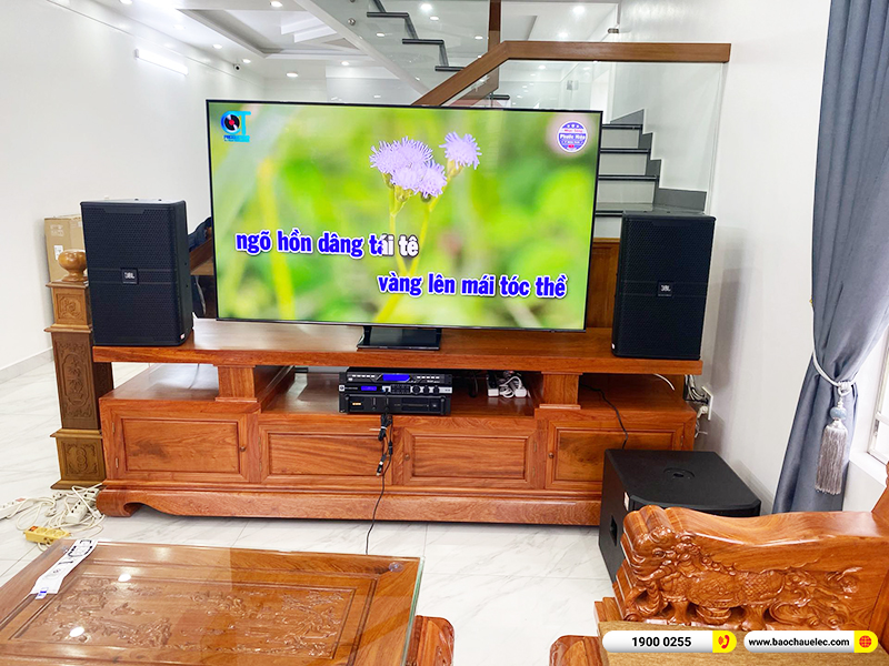 Lắp đặt dàn karaoke JBL 65tr cho cô Hoa ở Hải Phòng