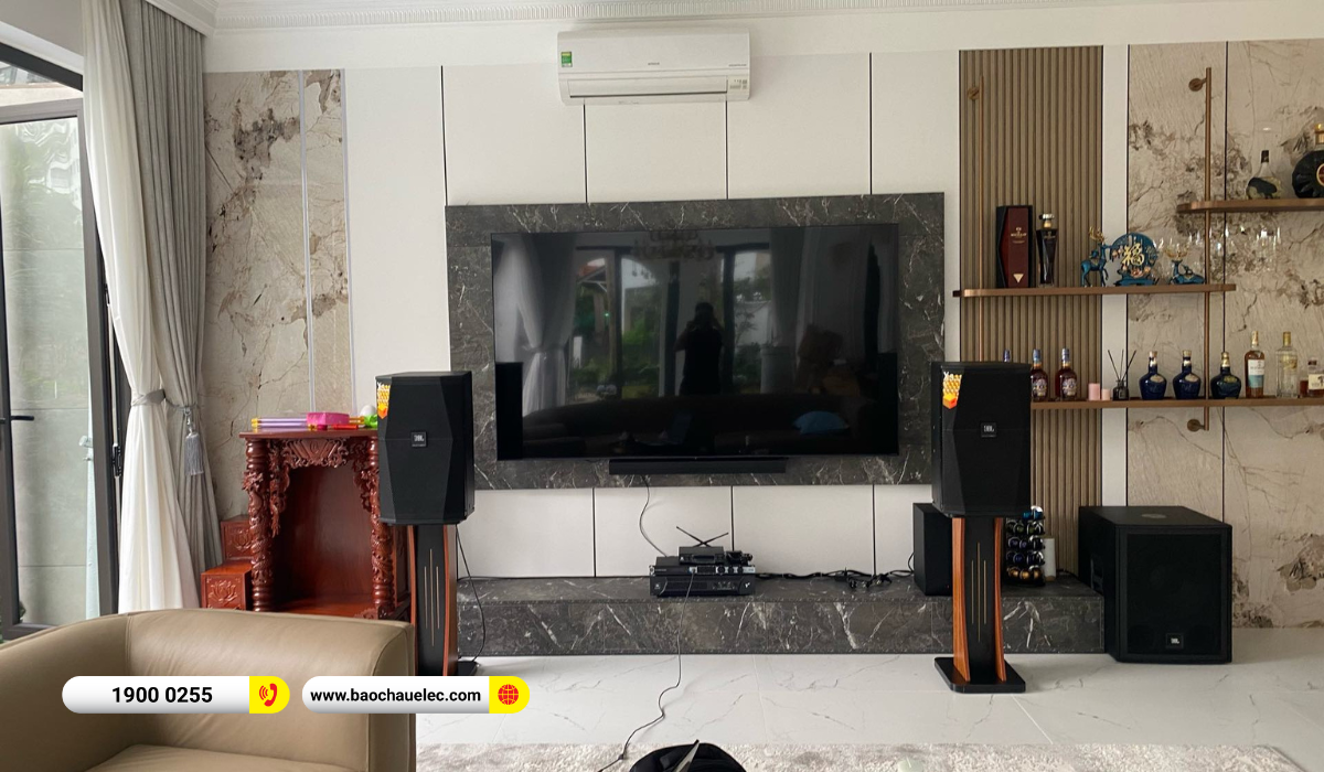 Lắp đặt dàn karaoke JBL gần 88tr cho anh Châu tại TPHCM