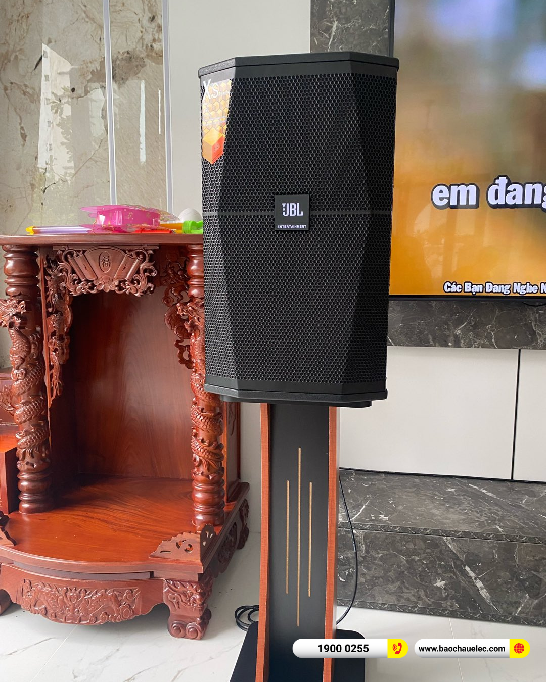 Lắp đặt dàn karaoke JBL gần 88tr cho anh Châu tại TPHCM