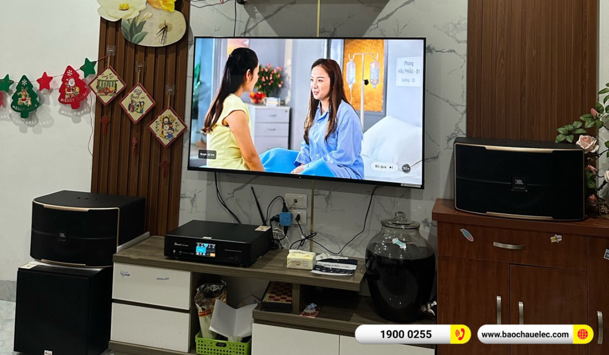 Lắp đặt dàn karaoke JBL hơn 25tr cho anh Việt tại Hà Nội