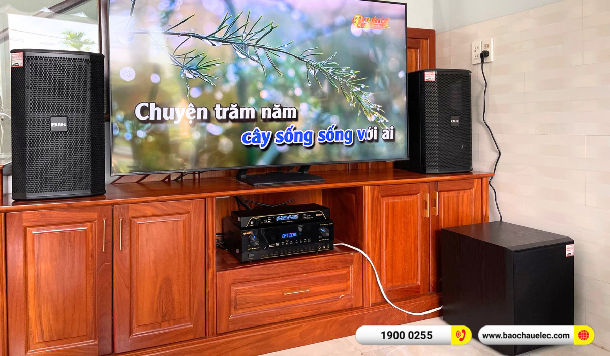 Lắp đặt dàn karaoke JBL hơn 33tr cho chú Thủy tại Đồng Nai