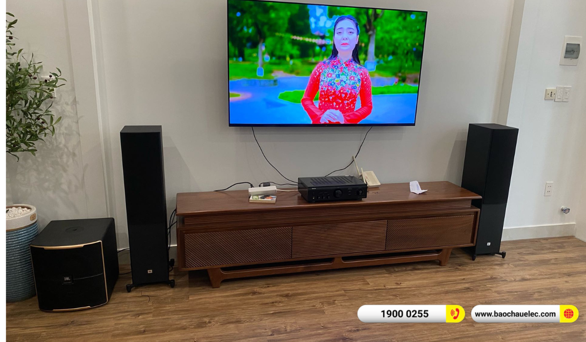 Lắp đặt dàn Karaoke JBL hơn 38tr cho anh Long tại Hải Phòng