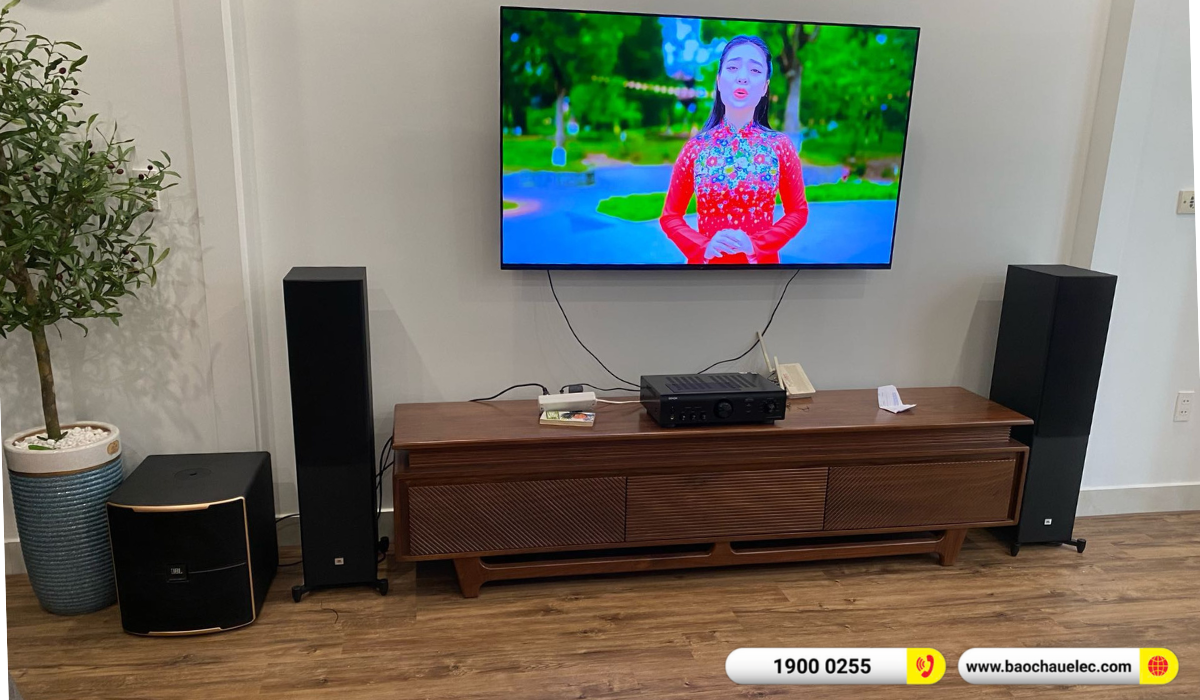 Lắp đặt dàn Karaoke JBL hơn 38tr cho anh Long tại Hải Phòng