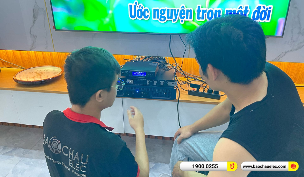 Lắp đặt dàn karaoke JBL hơn 71tr cho anh Phi tại Đồng Nai