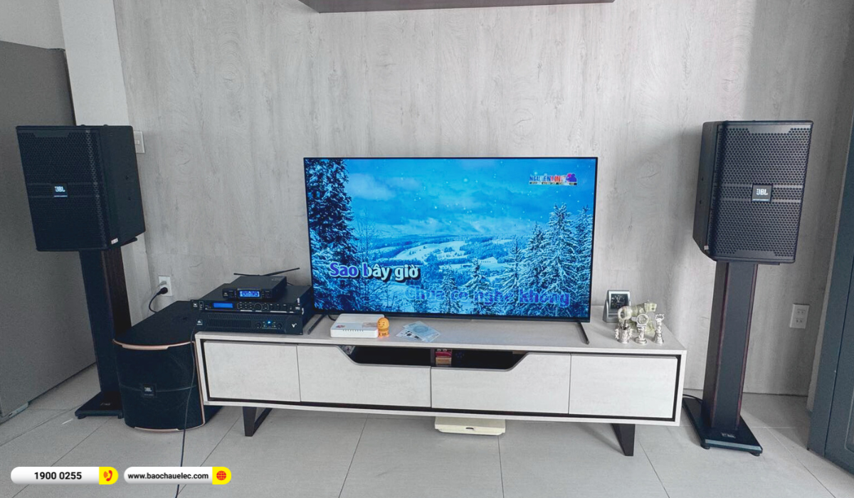 Lắp đặt dàn karaoke JBL hơn 76tr cho anh Việt tại TP HCM