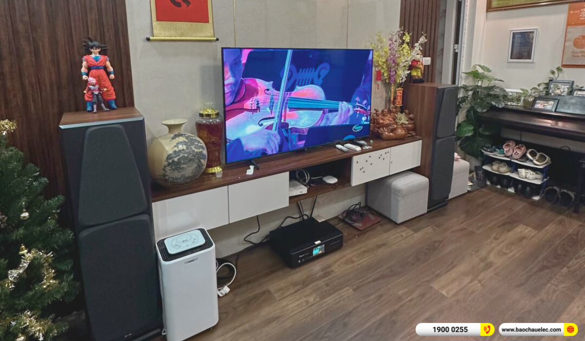 Lắp đặt dàn karaoke, nghe nhạc BIK gần 23tr cho anh Tuấn tại Hà Nội