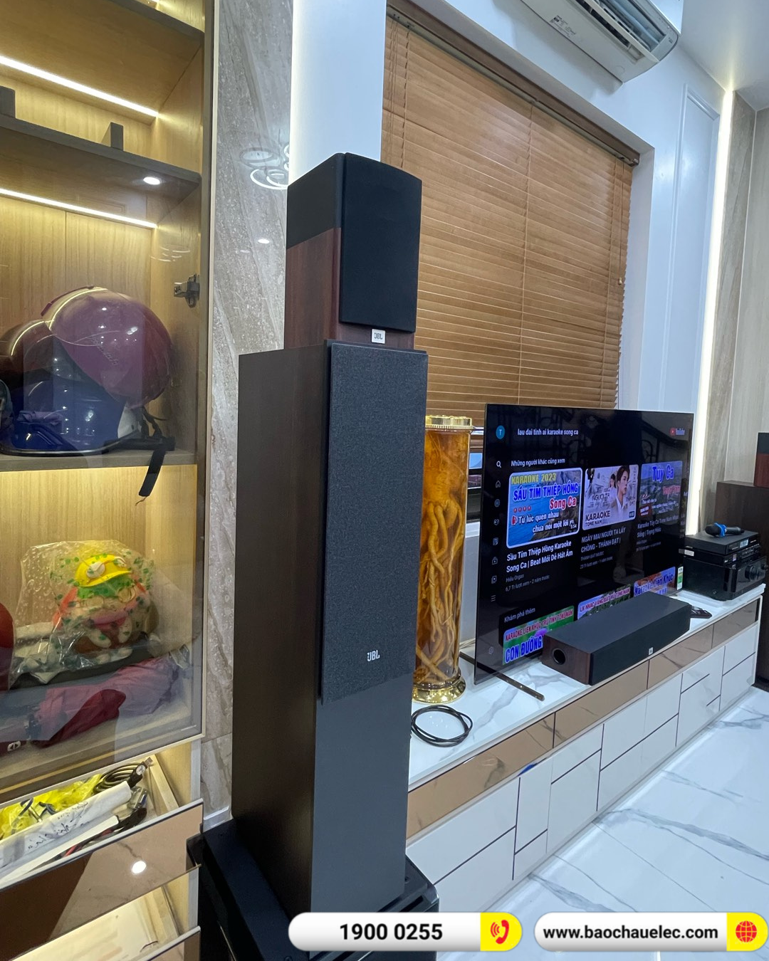 Lắp đặt dàn karaoke, nghe nhạc JBL hơn 71tr cho anh Kha tại Vĩnh Long