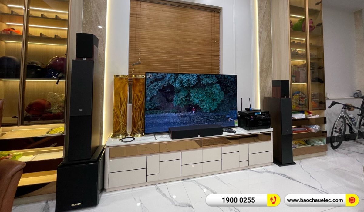 Lắp đặt dàn karaoke, nghe nhạc JBL hơn 71tr cho anh Kha tại Vĩnh Long