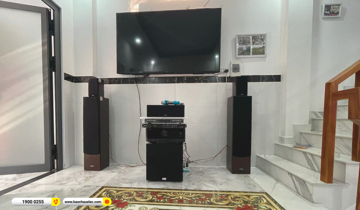 Lắp đặt dàn karaoke, nghe nhạc Yamaha gần 30tr cho anh Dương tại TP HCM