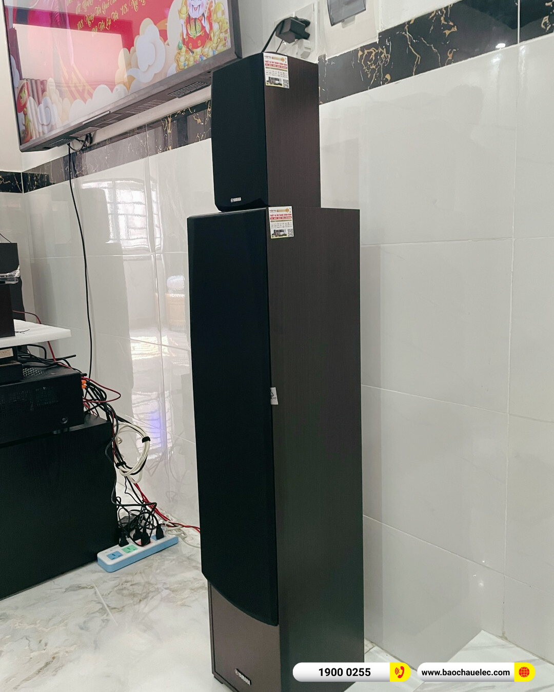 Lắp đặt dàn karaoke, nghe nhạc Yamaha gần 30tr cho anh Dương tại TP HCM