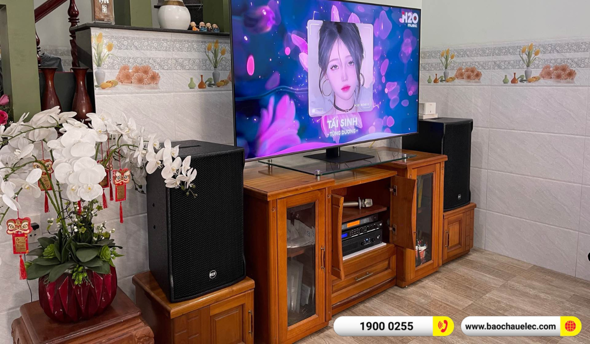 Lắp đặt dàn karaoke RCF hơn 94tr cho anh Bình tại Bình Dương (RCF CMAX 4112, JBL V8, JBL VX8, BCE VIP3000)