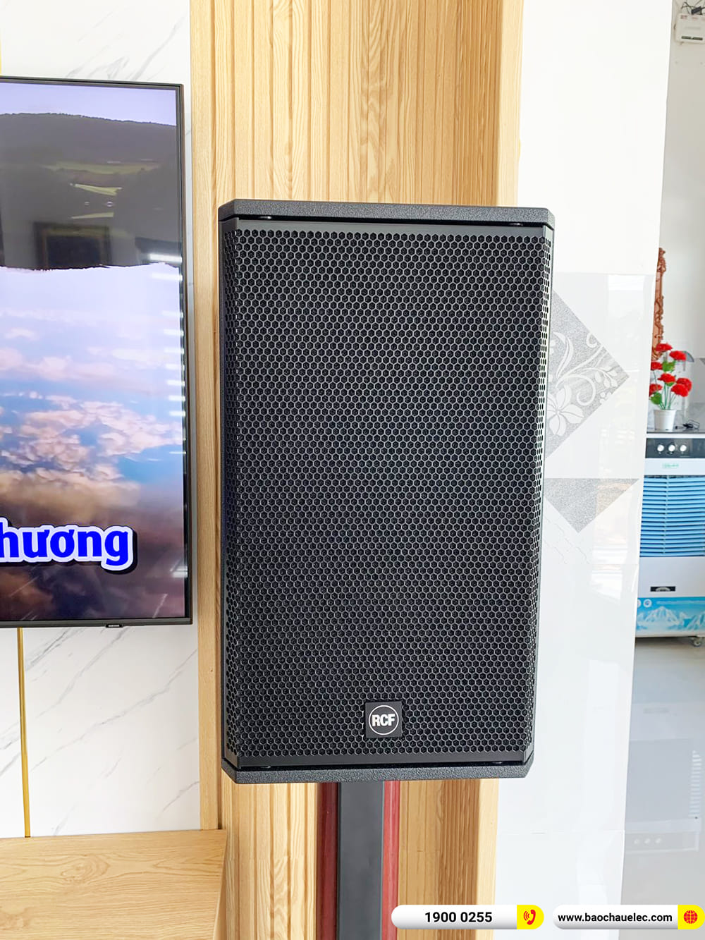 Lắp đặt dàn karaoke RCF hơn 90tr cho anh Hiếu ở Quảng Nam