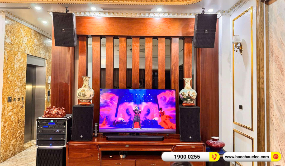 Lắp đặt dàn karaoke RCF hơn 167tr cho anh Hùng tại Hà Nội