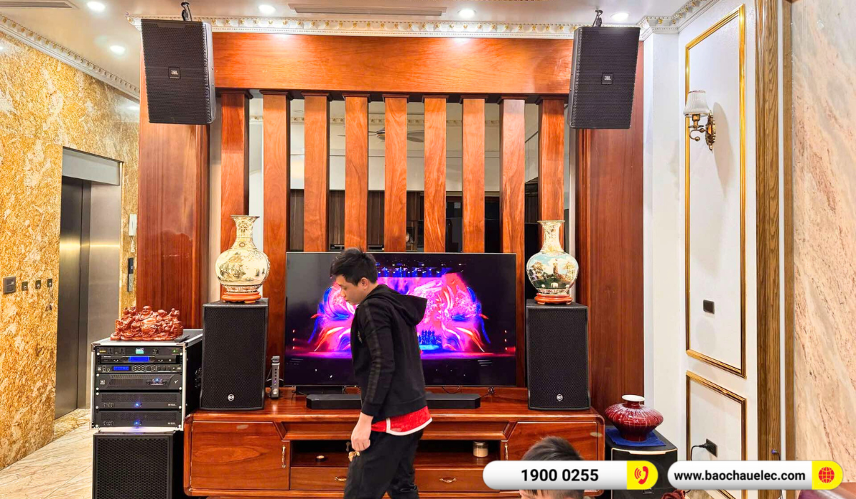 Lắp đặt dàn karaoke RCF hơn 167tr cho anh Hùng tại Hà Nội