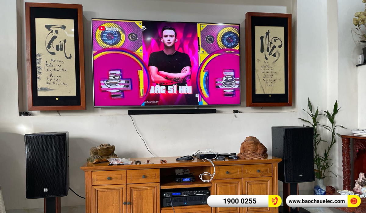 Lắp đặt dàn karaoke RCF hơn `28tr cho anh Nam tại Bình Dương