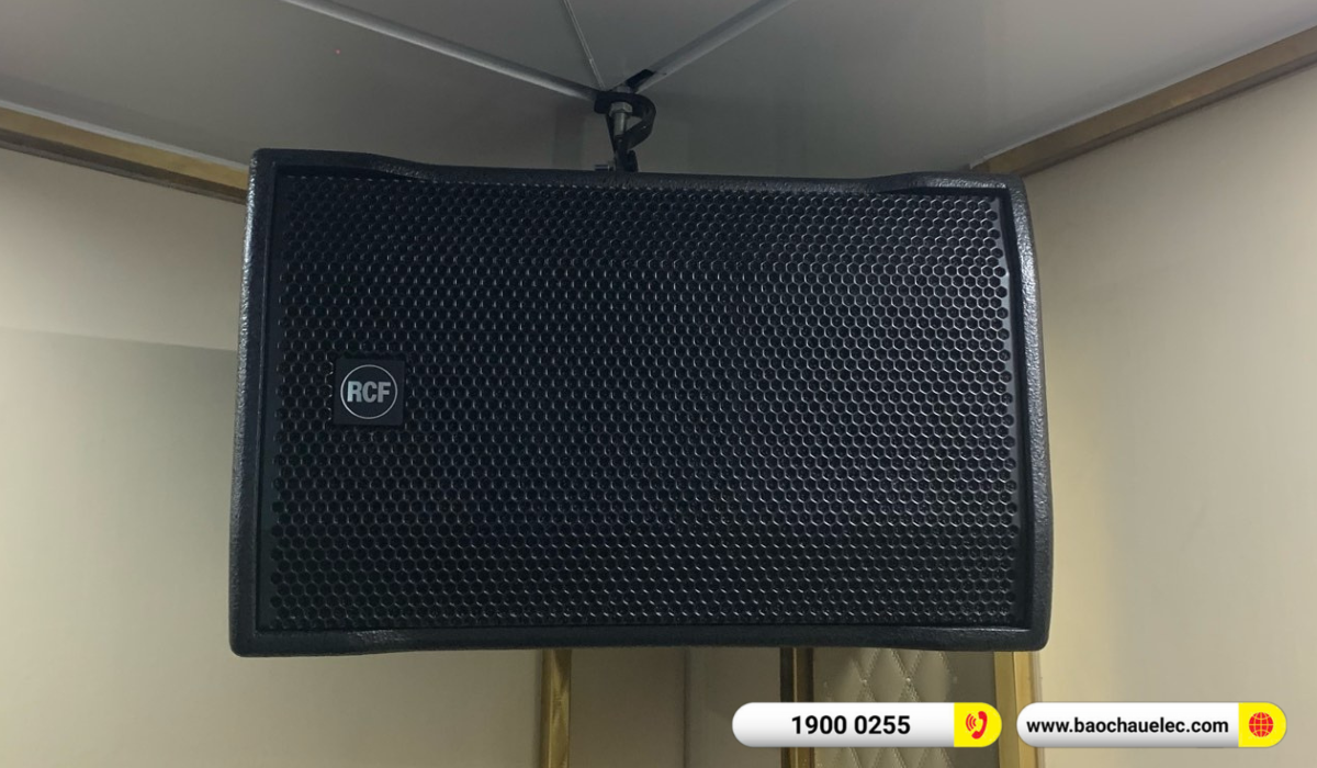 ắp đặt dàn karaoke RCF hơn 216tr cho anh Quảng tại Hà Nội