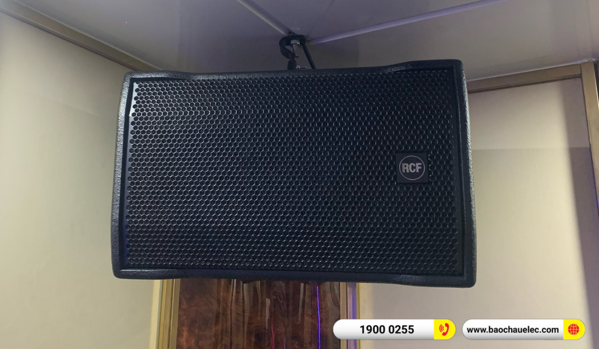 ắp đặt dàn karaoke RCF hơn 216tr cho anh Quảng tại Hà Nội