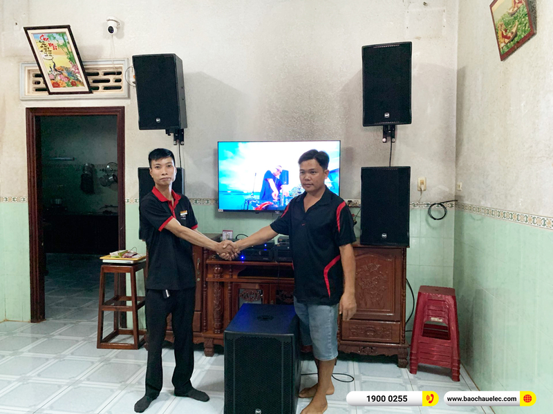 Lắp đặt dàn karaoke RCF hơn 216tr cho anh Tân ở Bà Rịa - Vũng Tàu