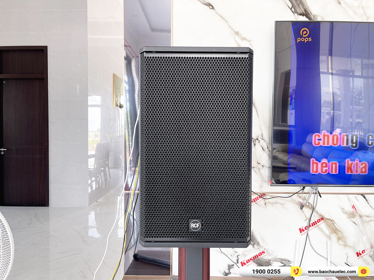Lắp đặt dàn karaoke RCF gần 90tr cho anh Thắng ở Cần Thơ