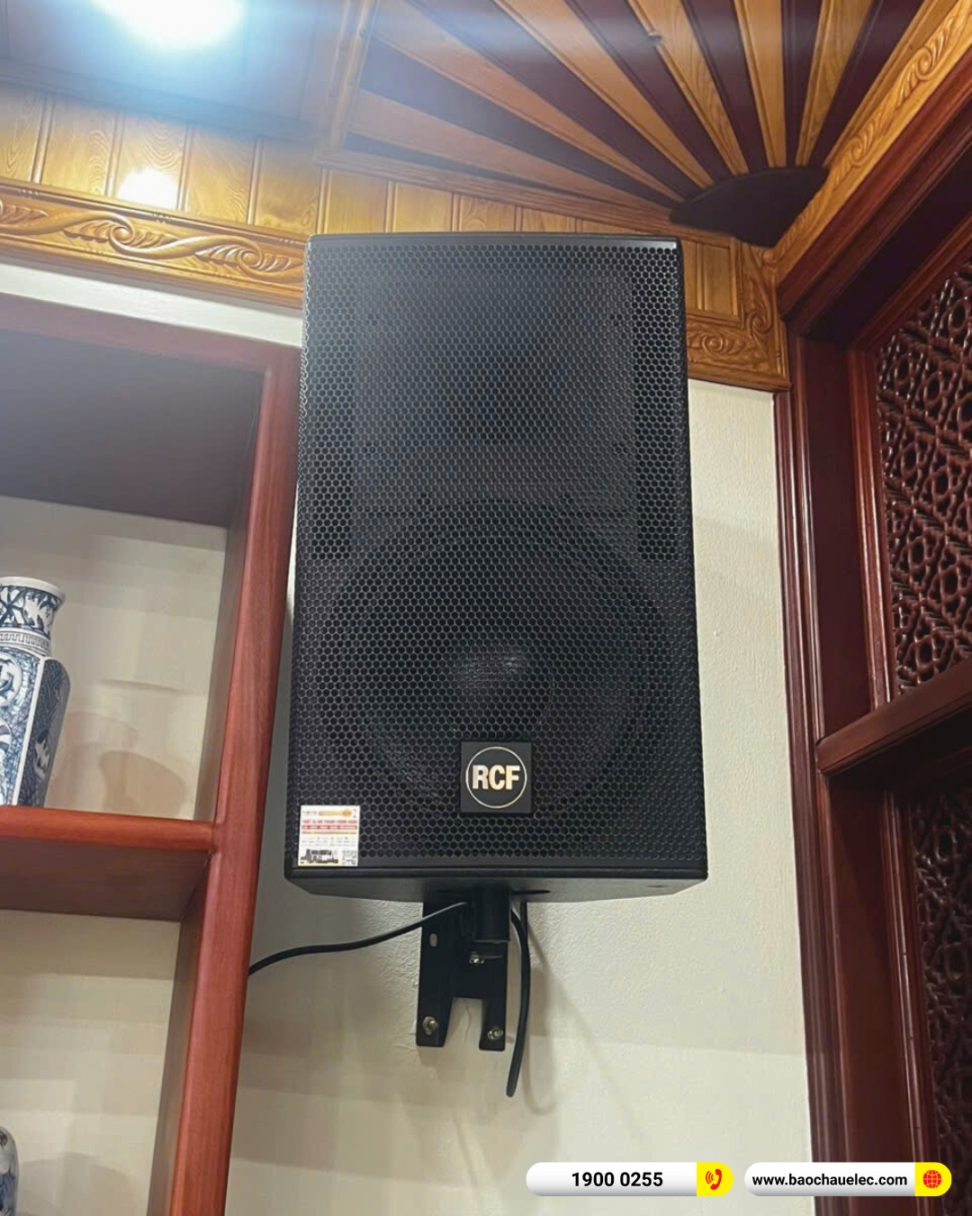 Lắp đặt dàn karaoke RCF hơn 189tr cho anh Thắng tại Bắc Ninh