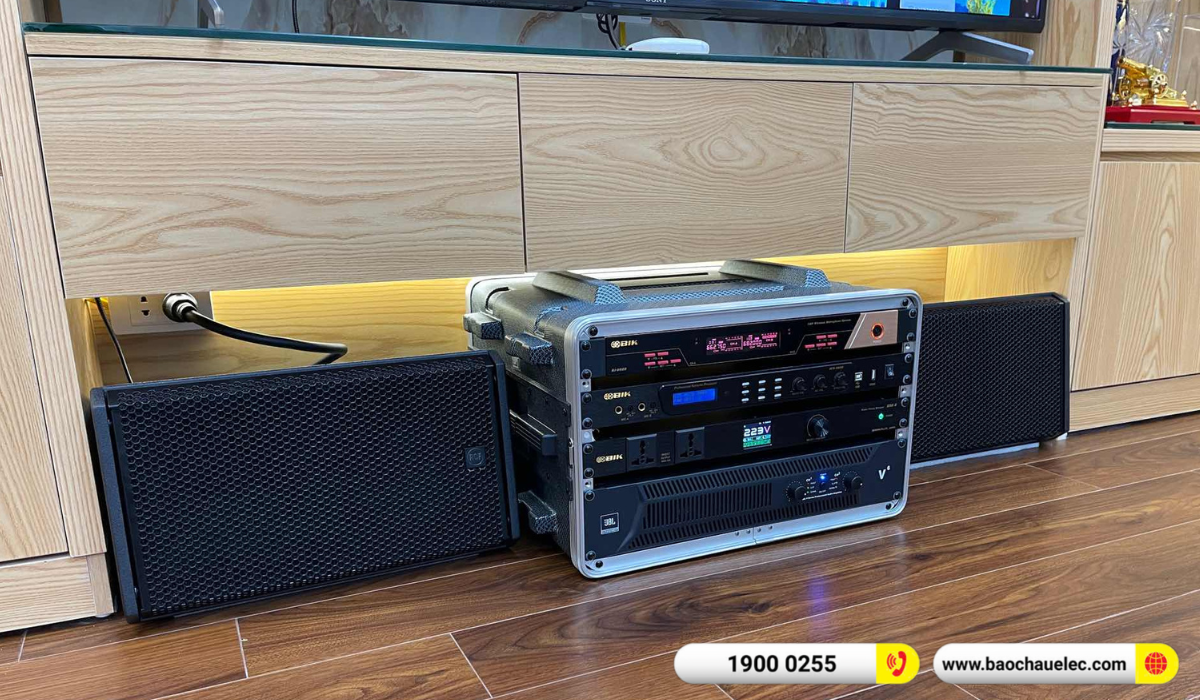 Lắp đặt dàn karaoke RCF hơn 67tr cho anh Thanh tại Hà Nội