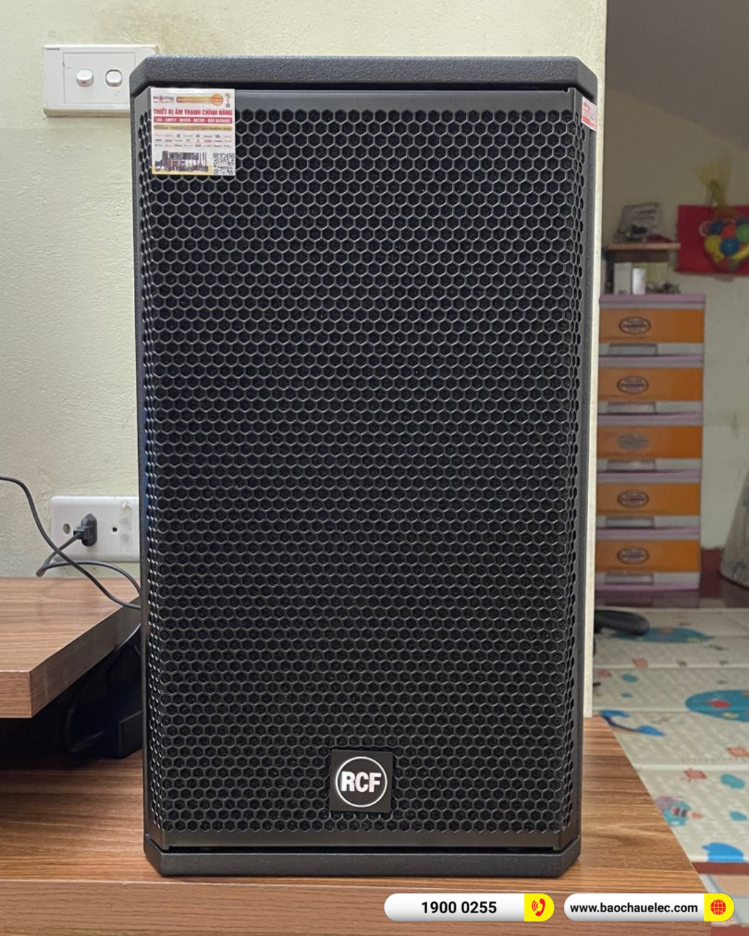 Lắp đặt dàn karaoke RCF hơn 69tr cho anh Trường tại Hà NộiLắp đặt dàn karaoke RCF hơn 69tr cho anh Trường tại Hà Nội