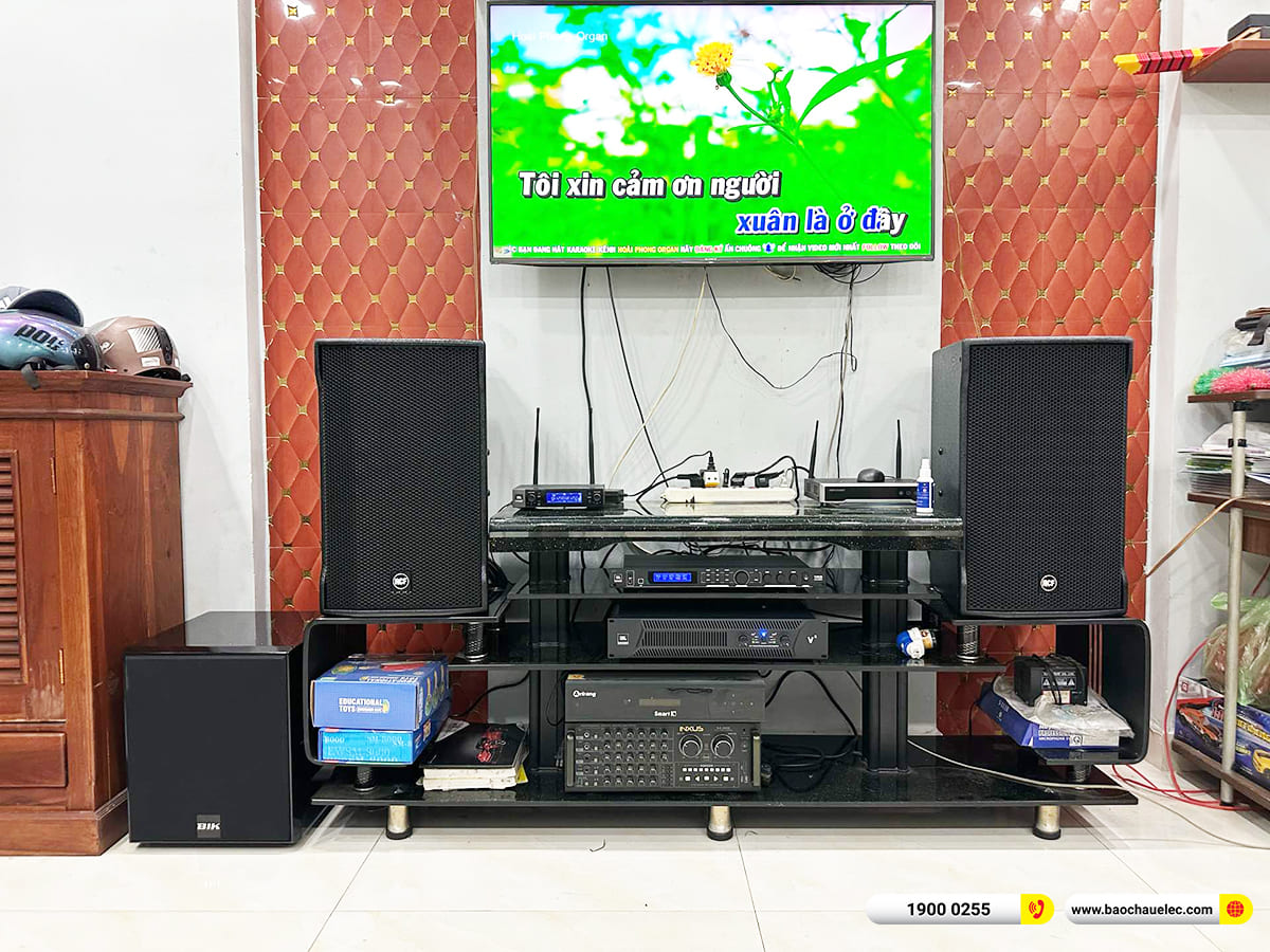 Lắp đặt dàn karaoke RCF gần 97tr cho cô Xuyến ở TPHCM