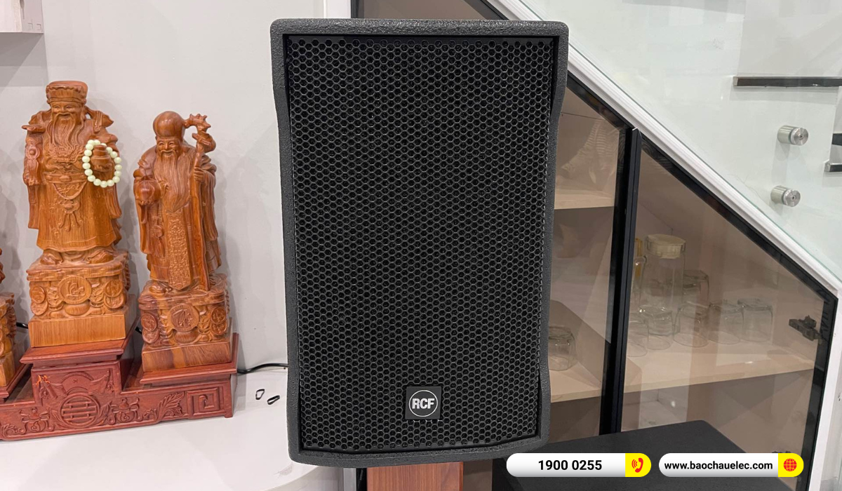 Lắp đặt dàn karaoke RCF gần 104tr cho anh Sơn tại Bình Dương