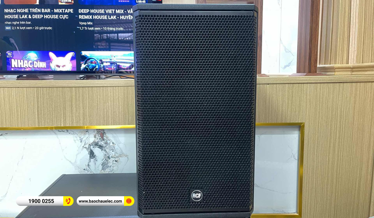 Lắp đặt dàn karaoke RCF hơn 84tr cho anh Tuân tại Cần Thơ