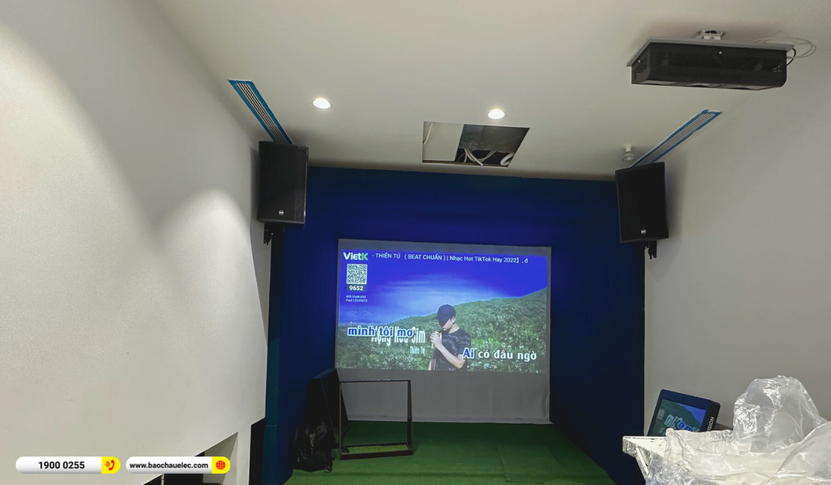 Lắp đặt dàn karaoke RCF, máy chiếu hơn 260tr cho anh Đốc tại TP HCM