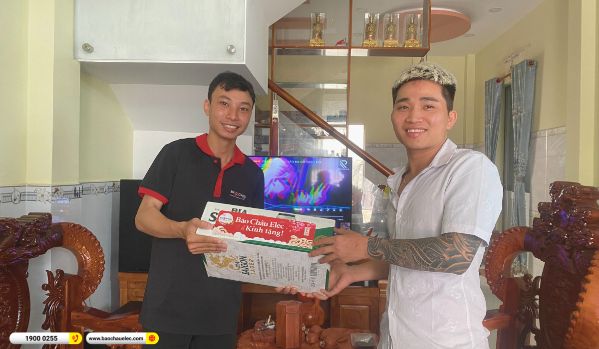 Lắp đặt dàn karaoke Yamaha gần 95tr cho anh Minh tại TP HCM