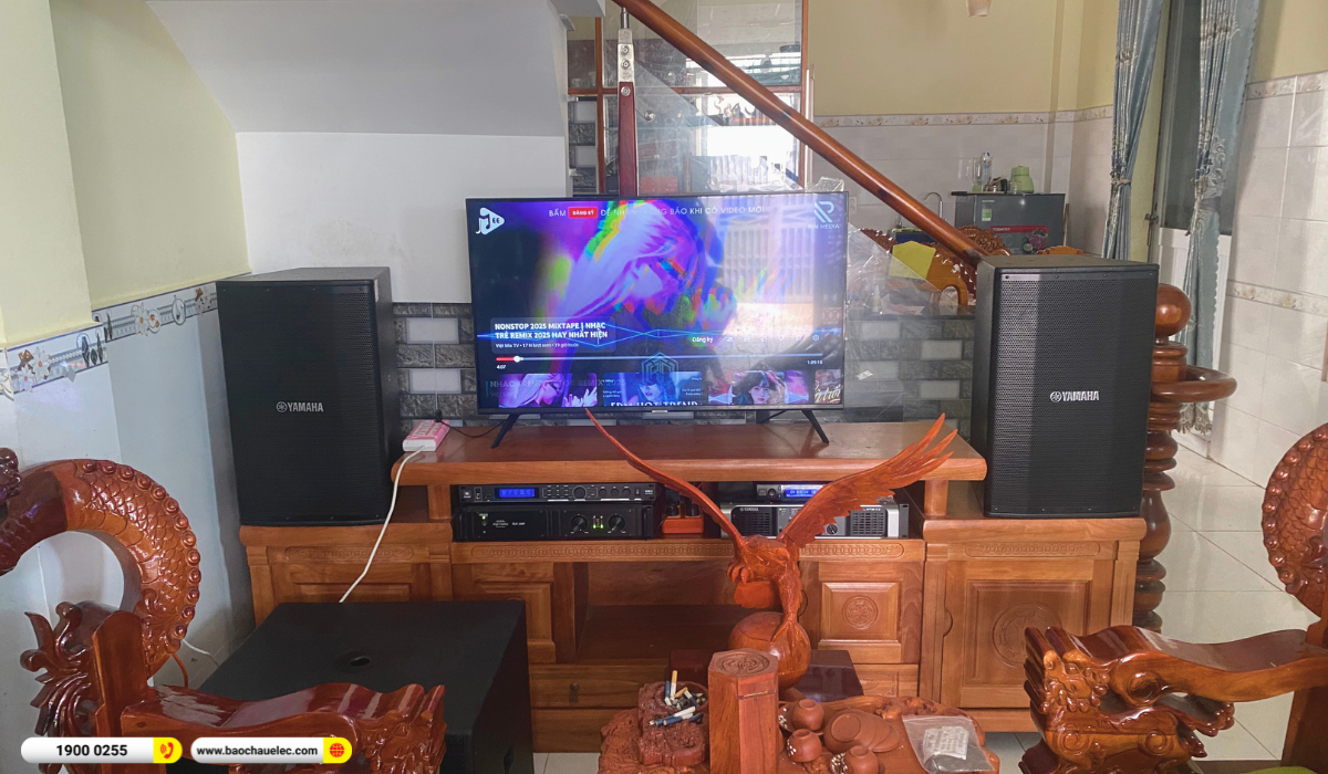 Lắp đặt dàn karaoke Yamaha gần 95tr cho anh Minh tại TP HCM