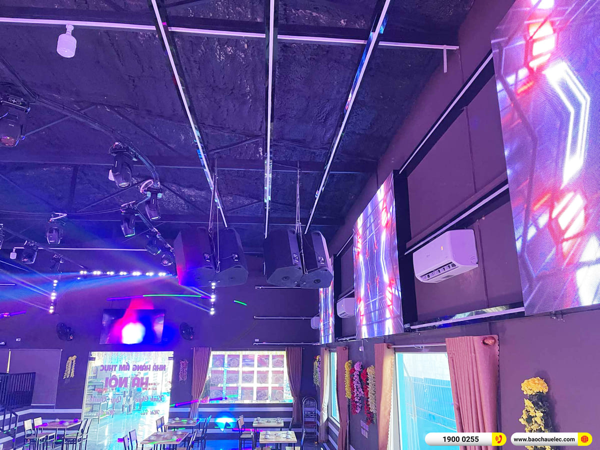 Lắp đặt dàn line array ACTPRO gần 593tr cho quán bar ở Trà Vinh