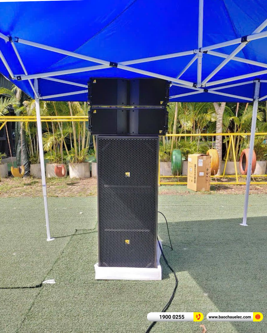 Lắp đặt dàn Line Array Actpro cho sự kiện, đám cưới hơn 109tr cho chị Như tại Thanh Hóa