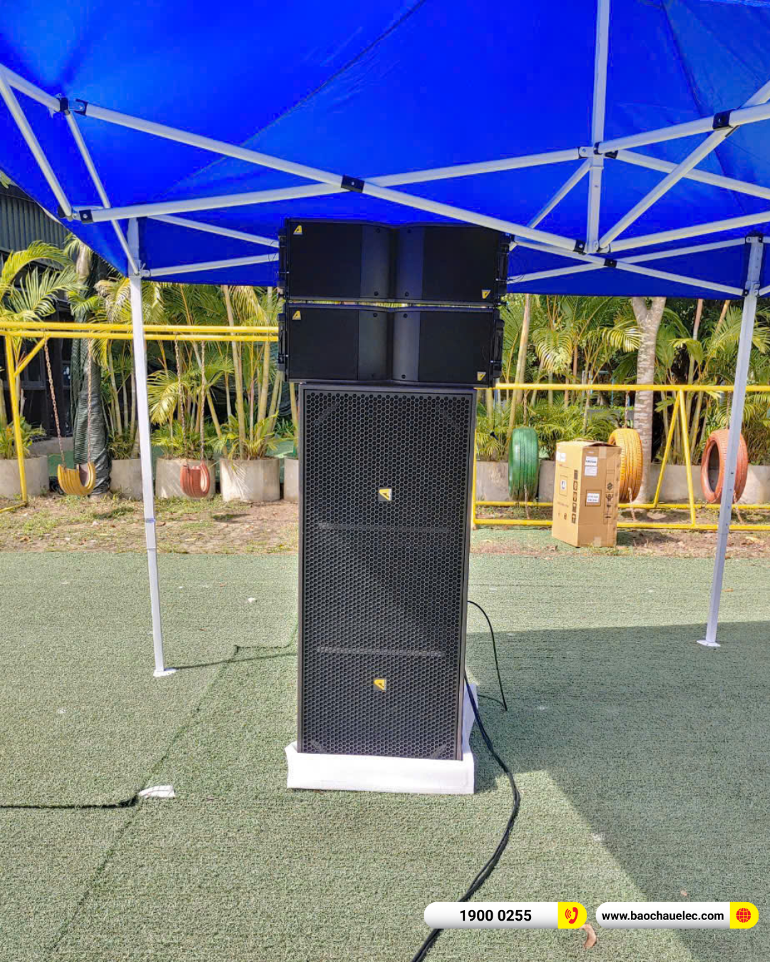 Lắp đặt dàn Line Array Actpro cho sự kiện, đám cưới hơn 109tr cho chị Như tại Thanh Hóa