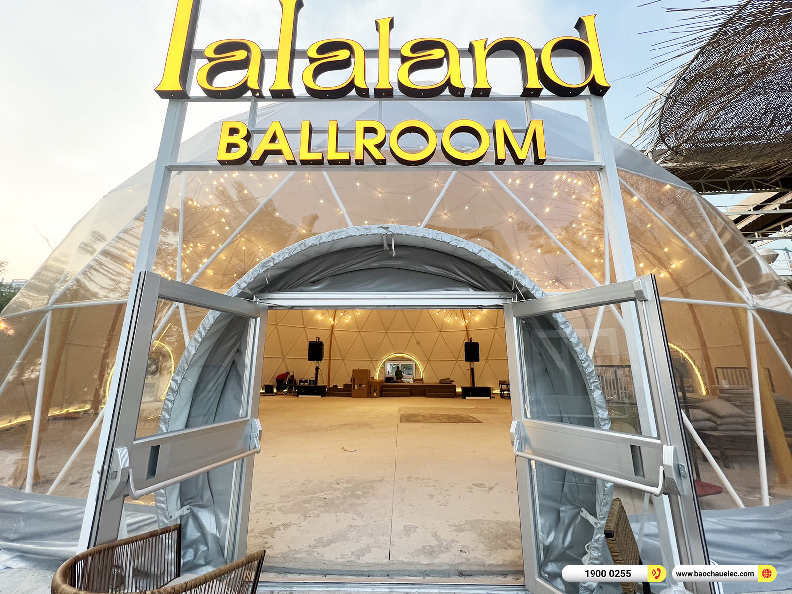 Lắp đặt dàn line array ACTPRO gần 250tr cho nhà hàng Lalaland Ballroom ở TPHCM