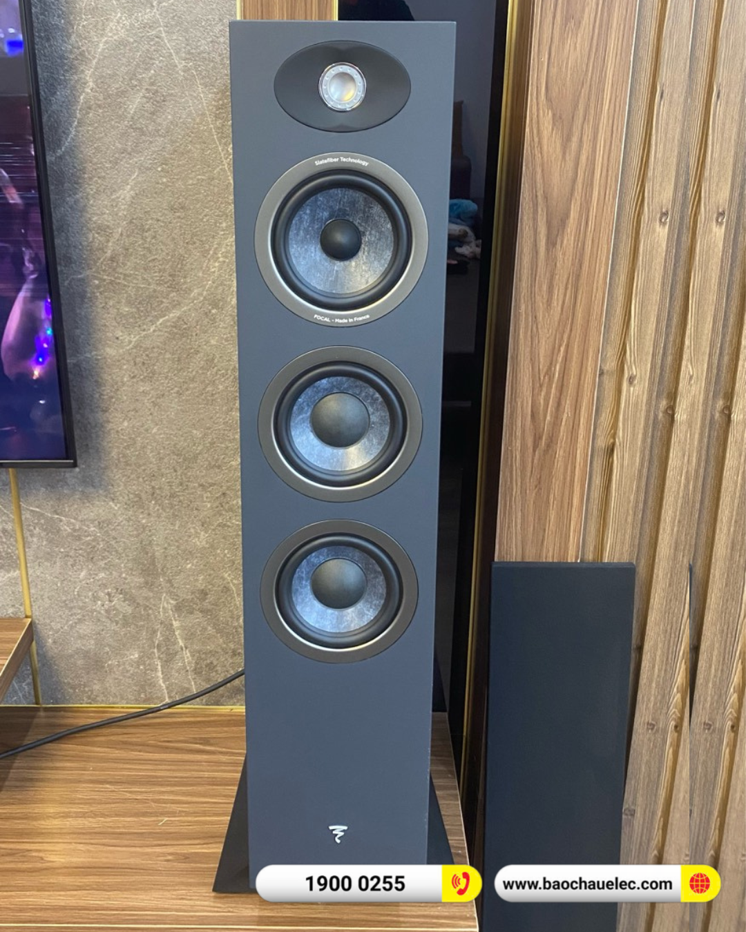 Lắp đặt dàn nghe nhạc Focal hơn 75r cho anh Trường tại Hải Phòng (Focal Theva N2, Cambridge Audio AXR100)