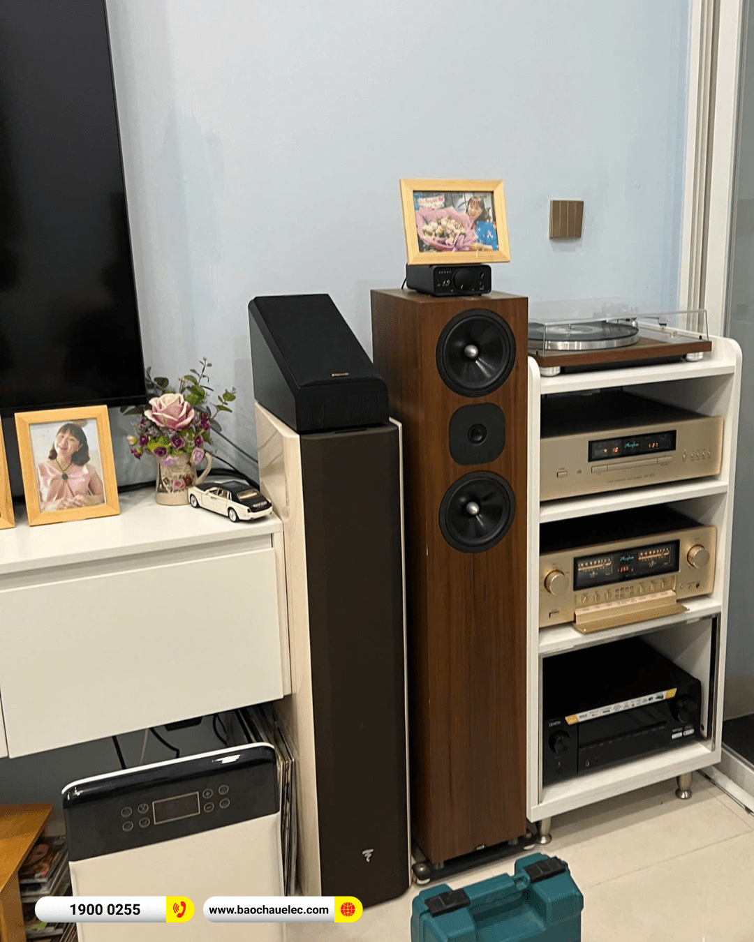 Lắp đặt dàn nghe nhạc Hi-end Tannoy gần 344tr cho anh Lập tại Vũng Tàu