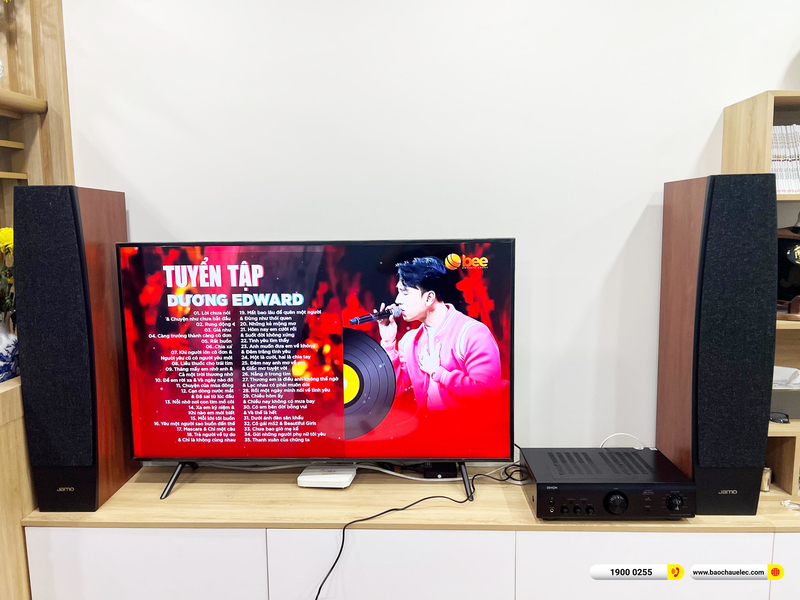 Lắp đặt dàn nghe nhạc Jamo hơn 22tr cho chị Yến ở TPHCM